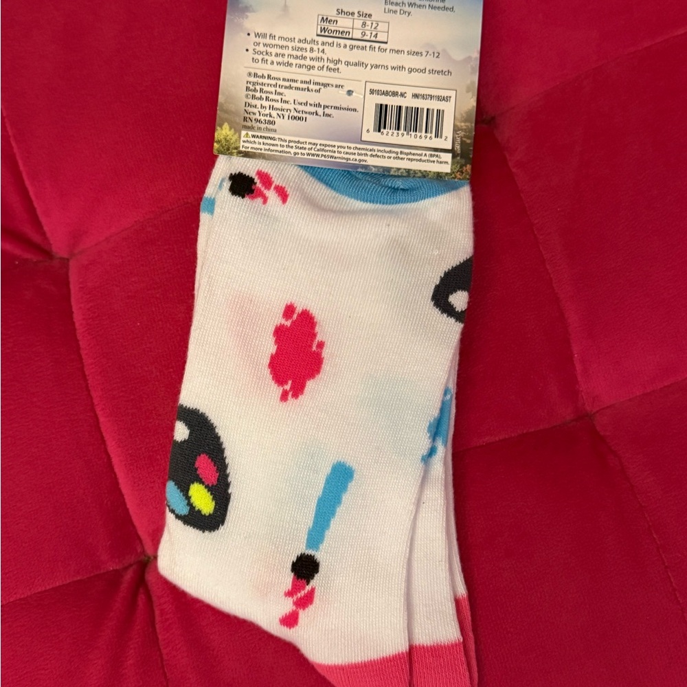 🎨NWT BOB ROSS SOCKS🎨 - Picture 3 of 4